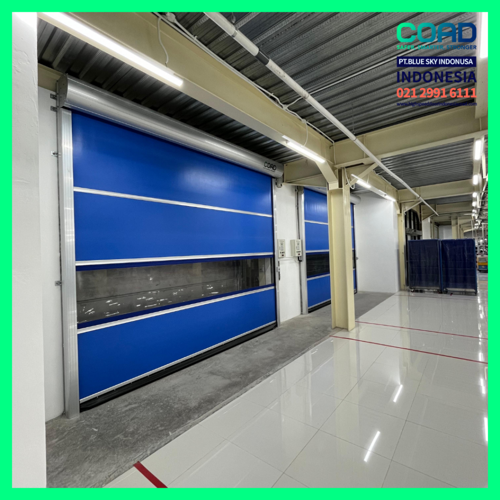 COAD, High Speed Door, Rapid Door, Pintu Otomatis, pintu Pabrik Otomatis, Harga High Speed Door, Jual High Speed Door, Pintu Rapid Door, High Speed Door Indonesia, Jual Rapid Door, Jual Pintu Otomatis, Pintu Gudang Otomatis, pvc roll up door, roller shutter door, Speed door, pvc shutter door, pintu cleanroom, pintu cold room, roll door otomatis, pintu logistik, pintu otomatis pabrik, pintu pabrik otomatis, pintu pvc otomatis, fast roll shutter door, rolling door pvc