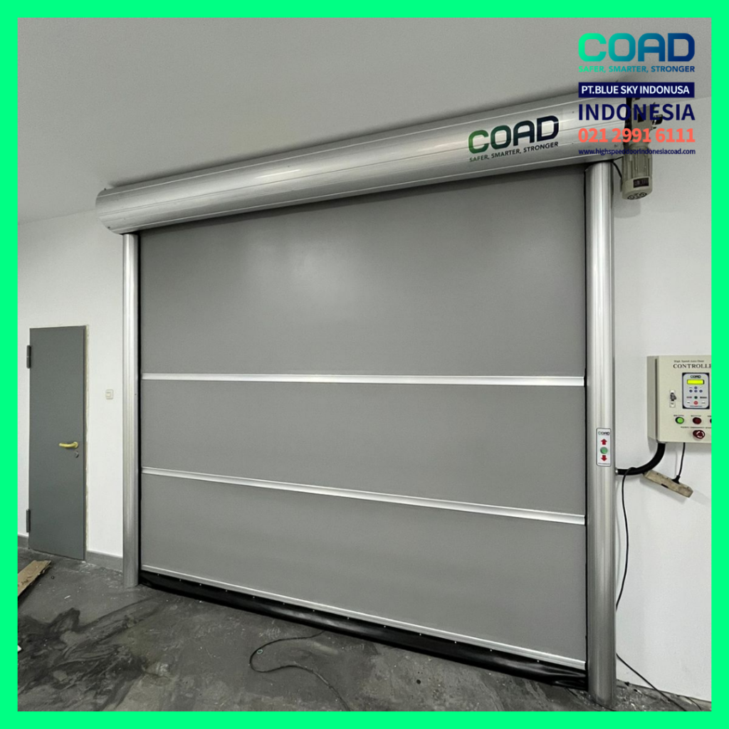 COAD, High Speed Door, Rapid Door, Pintu Otomatis, pintu Pabrik Otomatis, Harga High Speed Door, Jual High Speed Door, Pintu Rapid Door, High Speed Door Indonesia, Jual Rapid Door, Jual Pintu Otomatis, Pintu Gudang Otomatis, pvc roll up door, roller shutter door, Speed door, pvc shutter door, pintu cleanroom, pintu cold room, roll door otomatis, pintu logistik, pintu otomatis pabrik, pintu pabrik otomatis, pintu pvc otomatis, fast roll shutter door, rolling door pvc