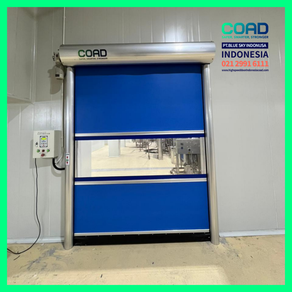 COAD, High Speed Door, Rapid Door, Pintu Otomatis, pintu Pabrik Otomatis, Harga High Speed Door, Jual High Speed Door, Pintu Rapid Door, High Speed Door Indonesia, Jual Rapid Door, Jual Pintu Otomatis, Pintu Gudang Otomatis, pvc roll up door, roller shutter door, Speed door, pvc shutter door, pintu cleanroom, pintu cold room, roll door otomatis, pintu logistik, pintu otomatis pabrik, pintu pabrik otomatis, pintu pvc otomatis, fast roll shutter door, rolling door pvc