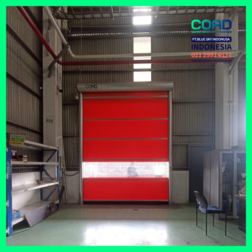 COAD, High Speed Door, Rapid Door, Pintu Otomatis, pintu Pabrik Otomatis, Harga High Speed Door, Jual High Speed Door, Pintu Rapid Door, High Speed Door Indonesia, Jual Rapid Door, Jual Pintu Otomatis, Pintu Gudang Otomatis, pvc roll up door, roller shutter door, Speed door, pvc shutter door, pintu cleanroom, pintu cold room, roll door otomatis, pintu logistik, pintu otomatis pabrik, pintu pabrik otomatis, pintu pvc otomatis, fast roll shutter door, rolling door pvc