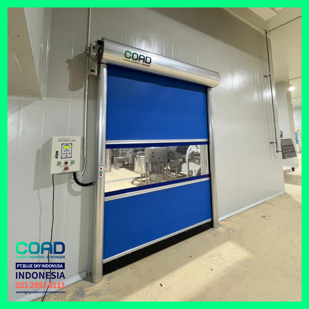 COAD, High Speed Door, Rapid Door, Pintu Otomatis, pintu Pabrik Otomatis, Harga High Speed Door, Jual High Speed Door, Pintu Rapid Door, High Speed Door Indonesia, Jual Rapid Door, Jual Pintu Otomatis, Pintu Gudang Otomatis, pvc roll up door, roller shutter door, Speed door, pvc shutter door, pintu cleanroom, pintu cold room, roll door otomatis, pintu logistik, pintu otomatis pabrik, pintu pabrik otomatis, pintu pvc otomatis, fast roll shutter door, rolling door pvc