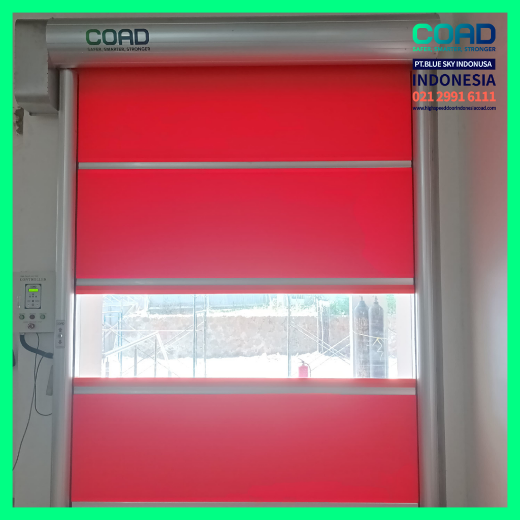 COAD, High Speed Door, Rapid Door, Pintu Otomatis, pintu Pabrik Otomatis, Harga High Speed Door, Jual High Speed Door, Pintu Rapid Door, High Speed Door Indonesia, Jual Rapid Door, Jual Pintu Otomatis, Pintu Gudang Otomatis, pvc roll up door, roller shutter door, Speed door, pvc shutter door, pintu cleanroom, pintu cold room, roll door otomatis, pintu logistik, pintu otomatis pabrik, pintu pabrik otomatis, pintu pvc otomatis, fast roll shutter door, rolling door pvc