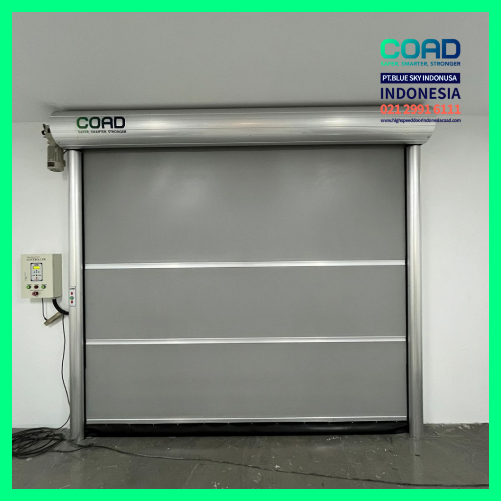 COAD, High Speed Door, Rapid Door, Pintu Otomatis, pintu Pabrik Otomatis, Harga High Speed Door, Jual High Speed Door, Pintu Rapid Door, High Speed Door Indonesia, Jual Rapid Door, Jual Pintu Otomatis, Pintu Gudang Otomatis, pvc roll up door, roller shutter door, Speed door, pvc shutter door, pintu cleanroom, pintu cold room, roll door otomatis, pintu logistik, pintu otomatis pabrik, pintu pabrik otomatis, pintu pvc otomatis, fast roll shutter door, rolling door pvc