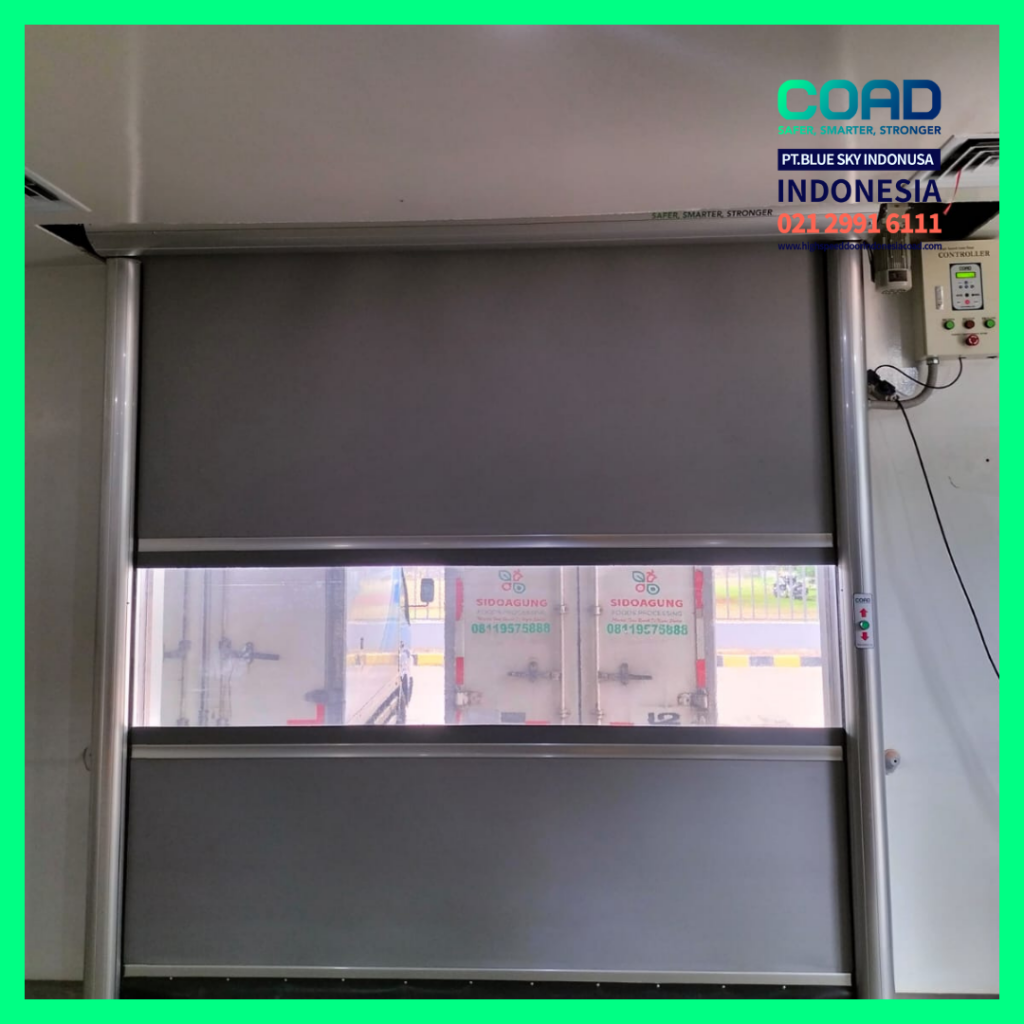 COAD, High Speed Door, Rapid Door, Pintu Otomatis, pintu Pabrik Otomatis, Harga High Speed Door, Jual High Speed Door, Pintu Rapid Door, High Speed Door Indonesia, Jual Rapid Door, Jual Pintu Otomatis, Pintu Gudang Otomatis, pvc roll up door, roller shutter door, Speed door, pvc shutter door, pintu cleanroom, pintu cold room, roll door otomatis, pintu logistik, pintu otomatis pabrik, pintu pabrik otomatis, pintu pvc otomatis, fast roll shutter door, rolling door pvc