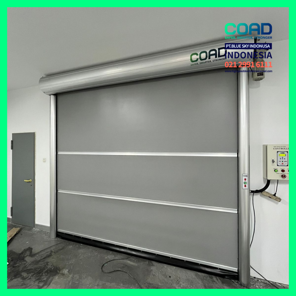 COAD, High Speed Door, Rapid Door, Pintu Otomatis, pintu Pabrik Otomatis, Harga High Speed Door, Jual High Speed Door, Pintu Rapid Door, High Speed Door Indonesia, Jual Rapid Door, Jual Pintu Otomatis, Pintu Gudang Otomatis, pvc roll up door, roller shutter door, Speed door, pvc shutter door, pintu cleanroom, pintu cold room, roll door otomatis, pintu logistik, pintu otomatis pabrik, pintu pabrik otomatis, pintu pvc otomatis, fast roll shutter door, rolling door pvc