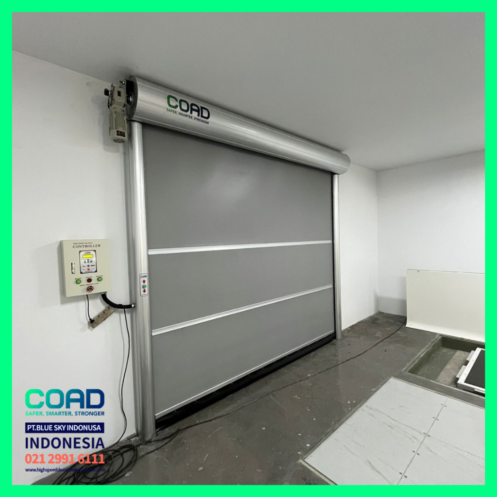 COAD, High Speed Door, Rapid Door, Pintu Otomatis, pintu Pabrik Otomatis, Harga High Speed Door, Jual High Speed Door, Pintu Rapid Door, High Speed Door Indonesia, Jual Rapid Door, Jual Pintu Otomatis, Pintu Gudang Otomatis, pvc roll up door, roller shutter door, Speed door, pvc shutter door, pintu cleanroom, pintu cold room, roll door otomatis, pintu logistik, pintu otomatis pabrik, pintu pabrik otomatis, pintu pvc otomatis, fast roll shutter door, rolling door pvc