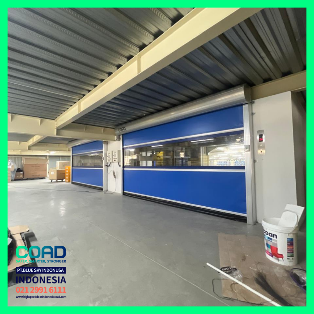 COAD, High Speed Door, Rapid Door, Pintu Otomatis, pintu Pabrik Otomatis, Harga High Speed Door, Jual High Speed Door, Pintu Rapid Door, High Speed Door Indonesia, Jual Rapid Door, Jual Pintu Otomatis, Pintu Gudang Otomatis, pvc roll up door, roller shutter door, Speed door, pvc shutter door, pintu cleanroom, pintu cold room, roll door otomatis, pintu logistik, pintu otomatis pabrik, pintu pabrik otomatis, pintu pvc otomatis, fast roll shutter door, rolling door pvc