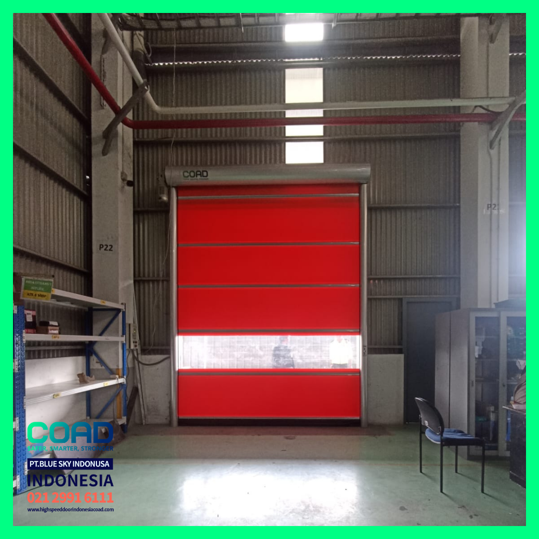 COAD, High Speed Door, Rapid Door, Pintu Otomatis, pintu Pabrik Otomatis, Harga High Speed Door, Jual High Speed Door, Pintu Rapid Door, High Speed Door Indonesia, Jual Rapid Door, Jual Pintu Otomatis, Pintu Gudang Otomatis, pvc roll up door, roller shutter door, Speed door, pvc shutter door, pintu cleanroom, pintu cold room, roll door otomatis, pintu logistik, pintu otomatis pabrik, pintu pabrik otomatis, pintu pvc otomatis, fast roll shutter door, rolling door pvc