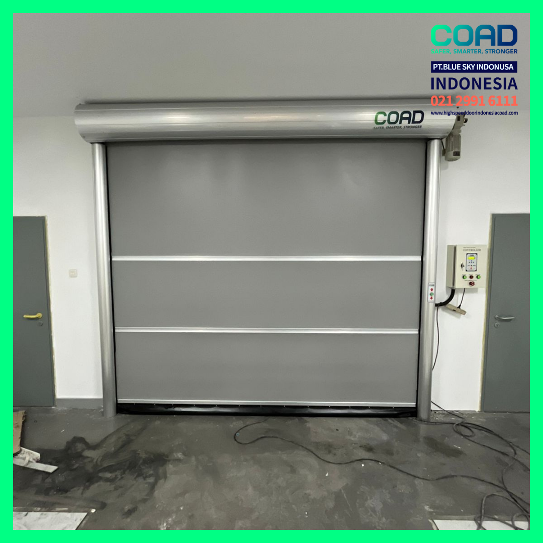 COAD, High Speed Door, Rapid Door, Pintu Otomatis, pintu Pabrik Otomatis, Harga High Speed Door, Jual High Speed Door, Pintu Rapid Door, High Speed Door Indonesia, Jual Rapid Door, Jual Pintu Otomatis, Pintu Gudang Otomatis, pvc roll up door, roller shutter door, Speed door, pvc shutter door, pintu cleanroom, pintu cold room, roll door otomatis, pintu logistik, pintu otomatis pabrik, pintu pabrik otomatis, pintu pvc otomatis, fast roll shutter door, rolling door pvc