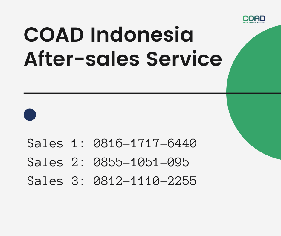 after-sales service contact coad indonesia